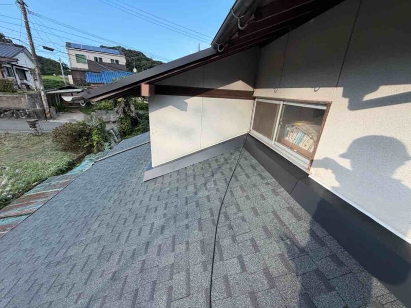 福岡県糟屋郡久山町の一戸建ての屋根工事（取替）の施工後｜株式会社住みたかの施工事例