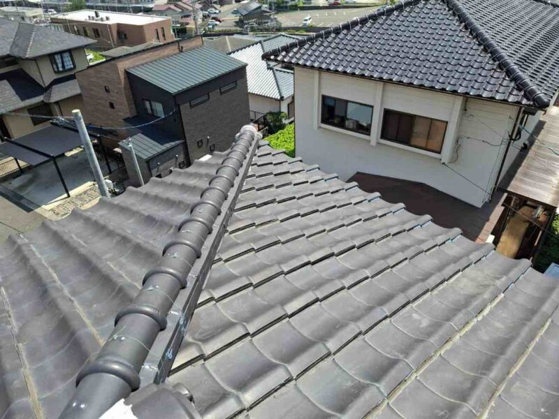 福岡県福岡市西区の一戸建ての屋根工事（補修）の施工後｜株式会社住みたかの施工事例