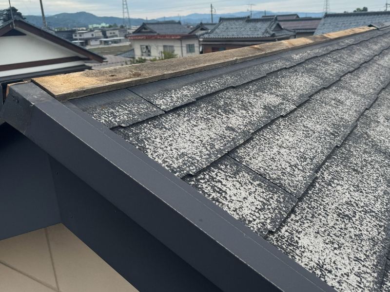 福井県越前市の一戸建ての屋根工事（取替）の施工前｜株式会社アサイ板金工業の施工事例