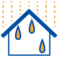 雨水が
ポタポタ落ちている